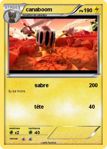 Pokemon canaboom