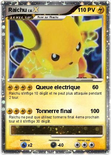 Pokemon Raichu