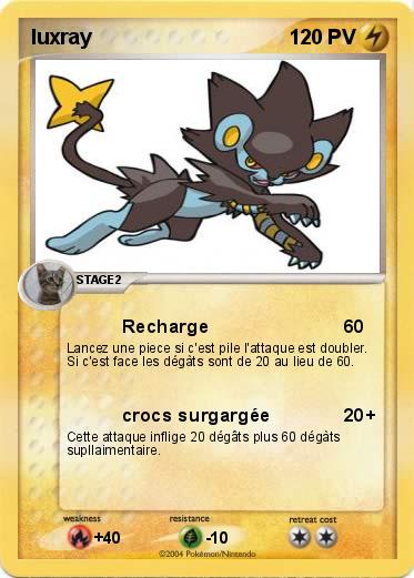 Pokemon luxray