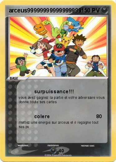 Pokemon arceus99999999999999999