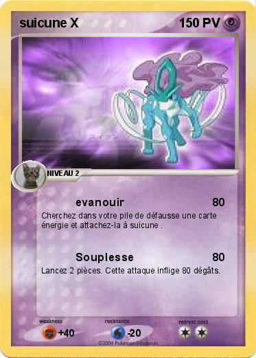 Pokemon suicune X