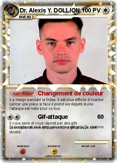 Pokemon Dr. Alexis Y. DOLLION