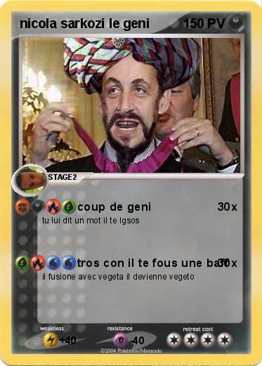 Pokemon nicola sarkozi le geni