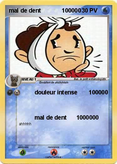 Pokemon mal de dent             100000