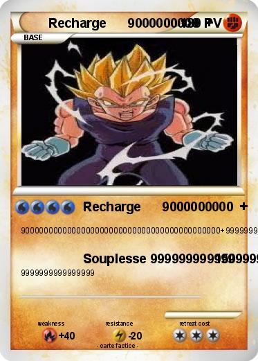 Pokemon Recharge      9000000000  +