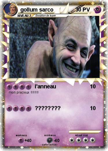 Pokemon gollum sarco