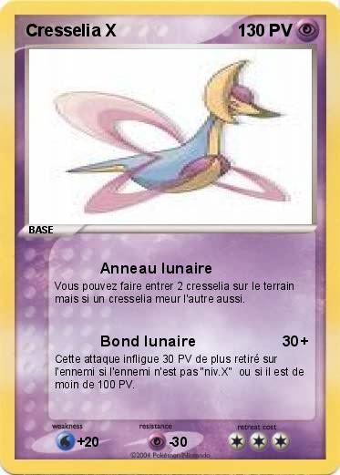 Pokemon Cresselia X