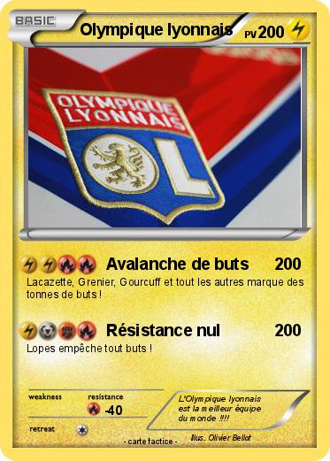 Pokemon Olympique lyonnais