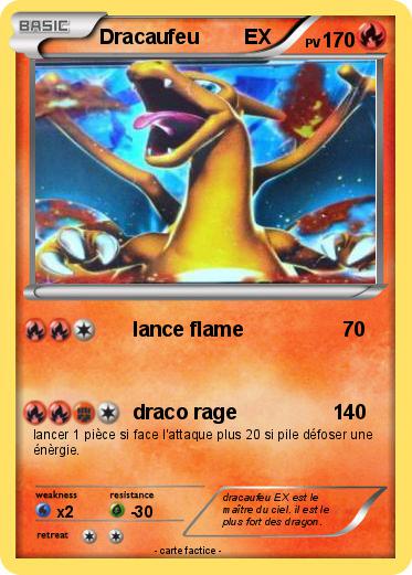 Pokemon Dracaufeu        EX