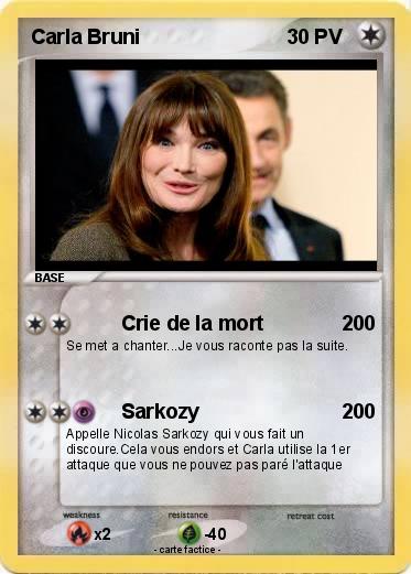 Pokemon Carla Bruni