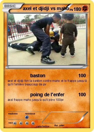 Pokemon axel et djidji vs maho