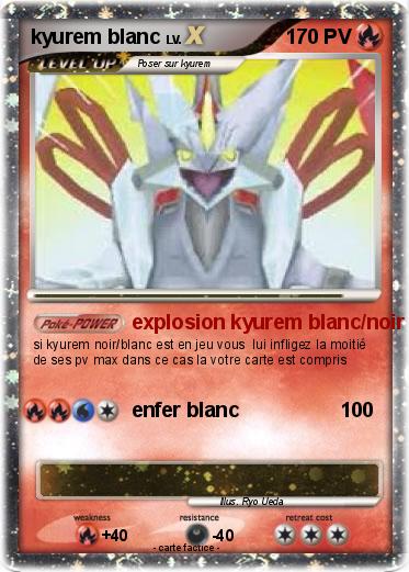 Pokemon kyurem blanc