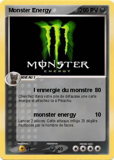 Pokemon Monster Energy