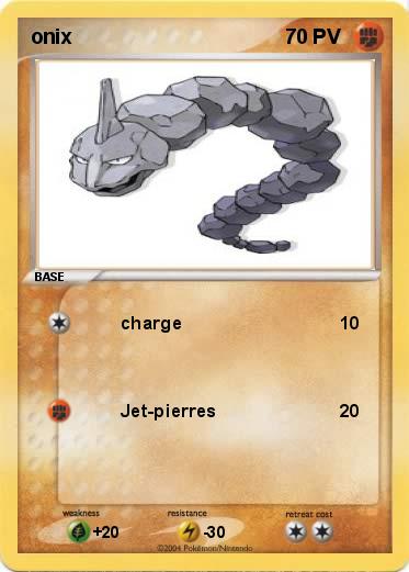 Pokemon onix
