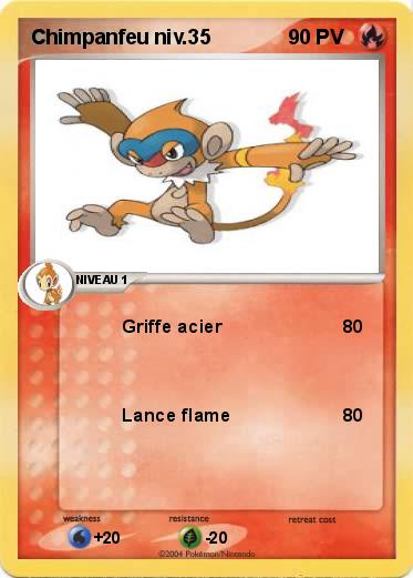 Pokemon Chimpanfeu niv.35