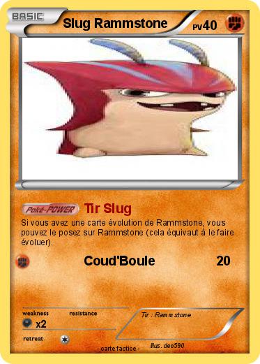 Pokemon Slug Rammstone