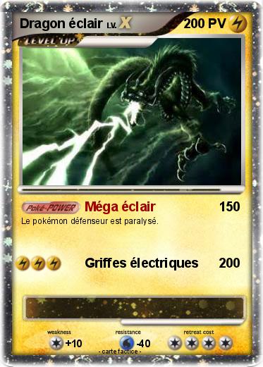 Pokemon Dragon éclair