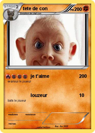 Pokemon tete de con