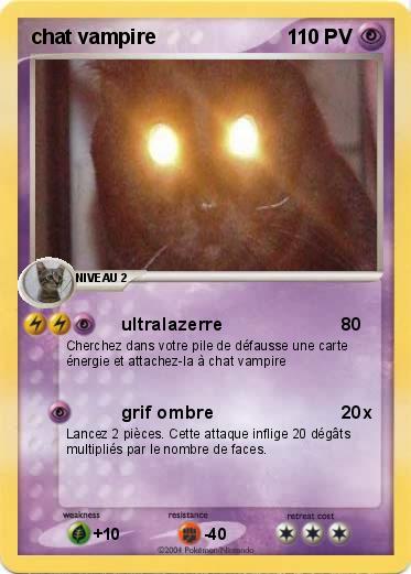Pokemon chat vampire