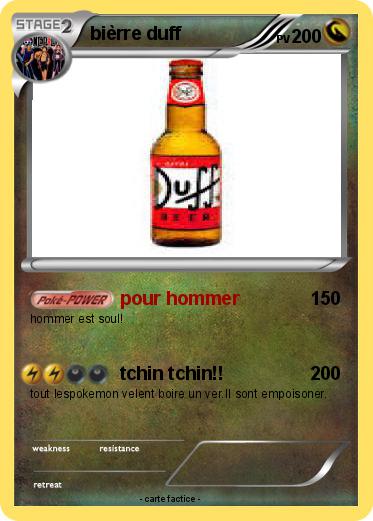 Pokemon bièrre duff