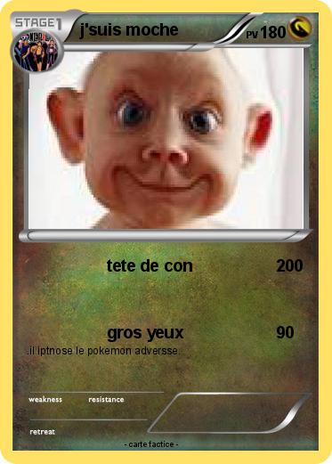 Pokemon j'suis moche