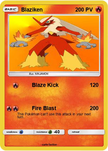 Pokemon Blaziken