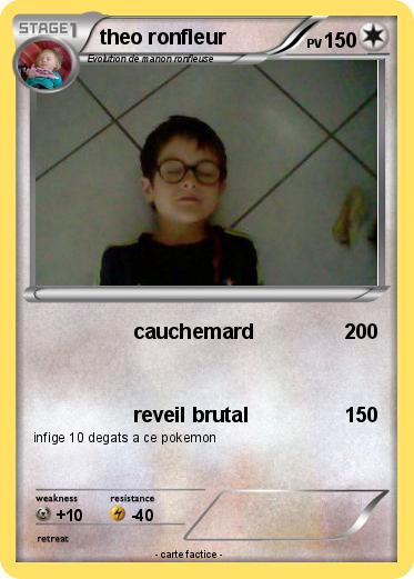 Pokemon theo ronfleur