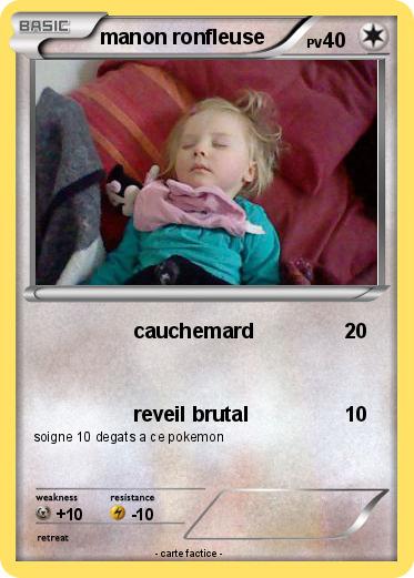 Pokemon manon ronfleuse