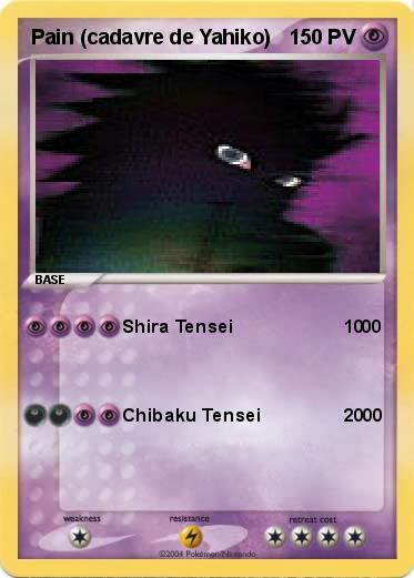 Pokemon Pain (cadavre de Yahiko)