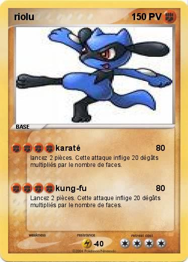 Pokemon riolu