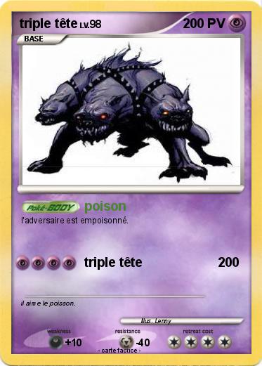 Pokemon triple tête