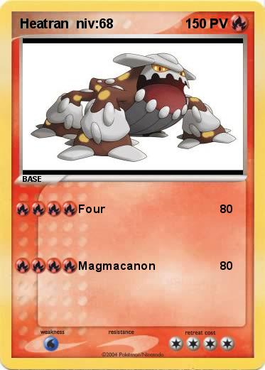Pokemon Heatran  niv:68