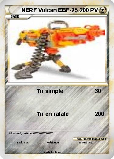 Pokemon NERF Vulcan EBF-25