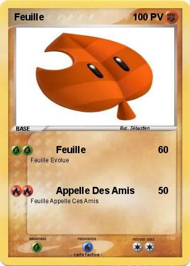 Pokemon Feuille