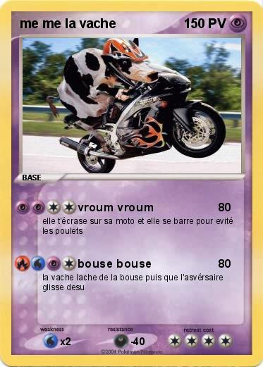 Pokemon me me la vache