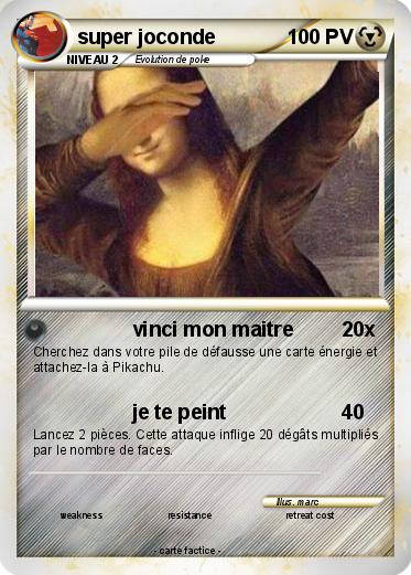 Pokemon super joconde