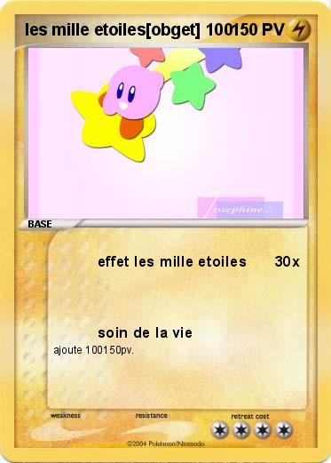 Pokemon les mille etoiles[obget] 100