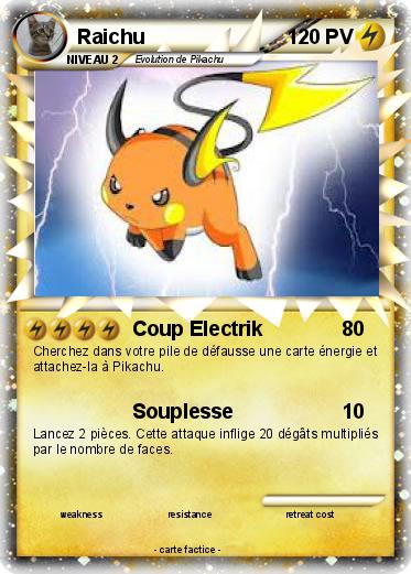 Pokemon Raichu