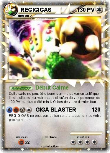 Pokemon REGIGIGAS