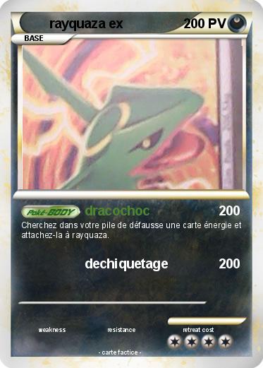 Pokemon rayquaza ex
