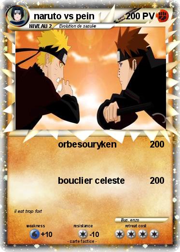 Pokemon naruto vs pein