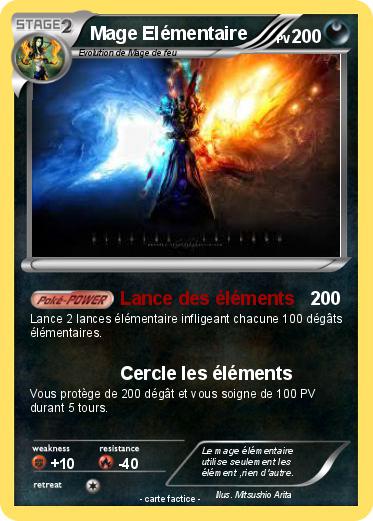 Pokemon Mage Elémentaire