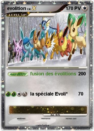 Pokemon evolition