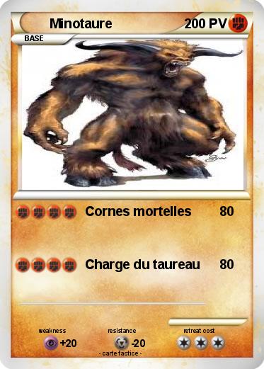 Pokemon Minotaure