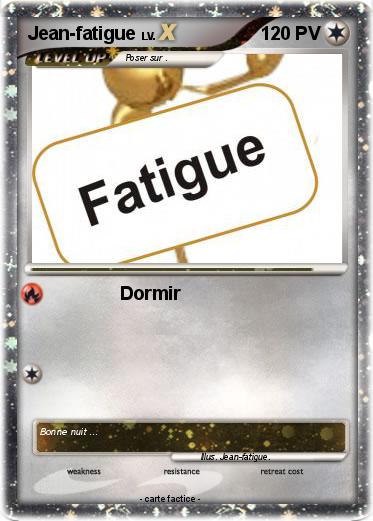 Pokemon Jean-fatigue