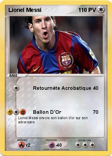 Pokemon Lionel Messi