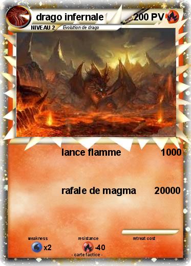 Pokemon drago infernale