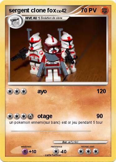 Pokemon sergent clone fox