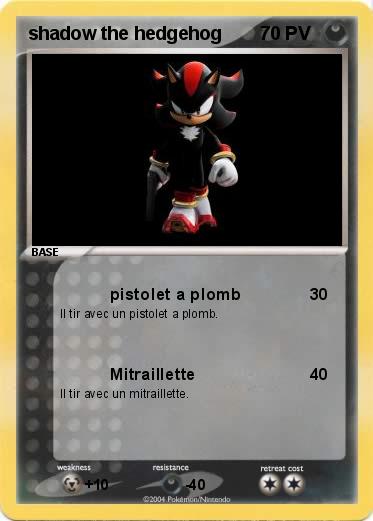 Pokemon shadow the hedgehog