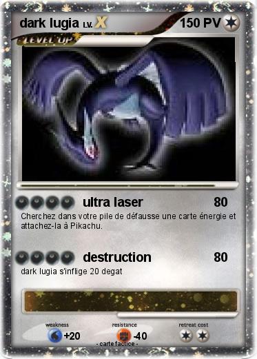 Pokemon dark lugia
